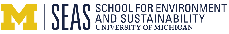 University of Michigan School of Environment & Sustainability logo